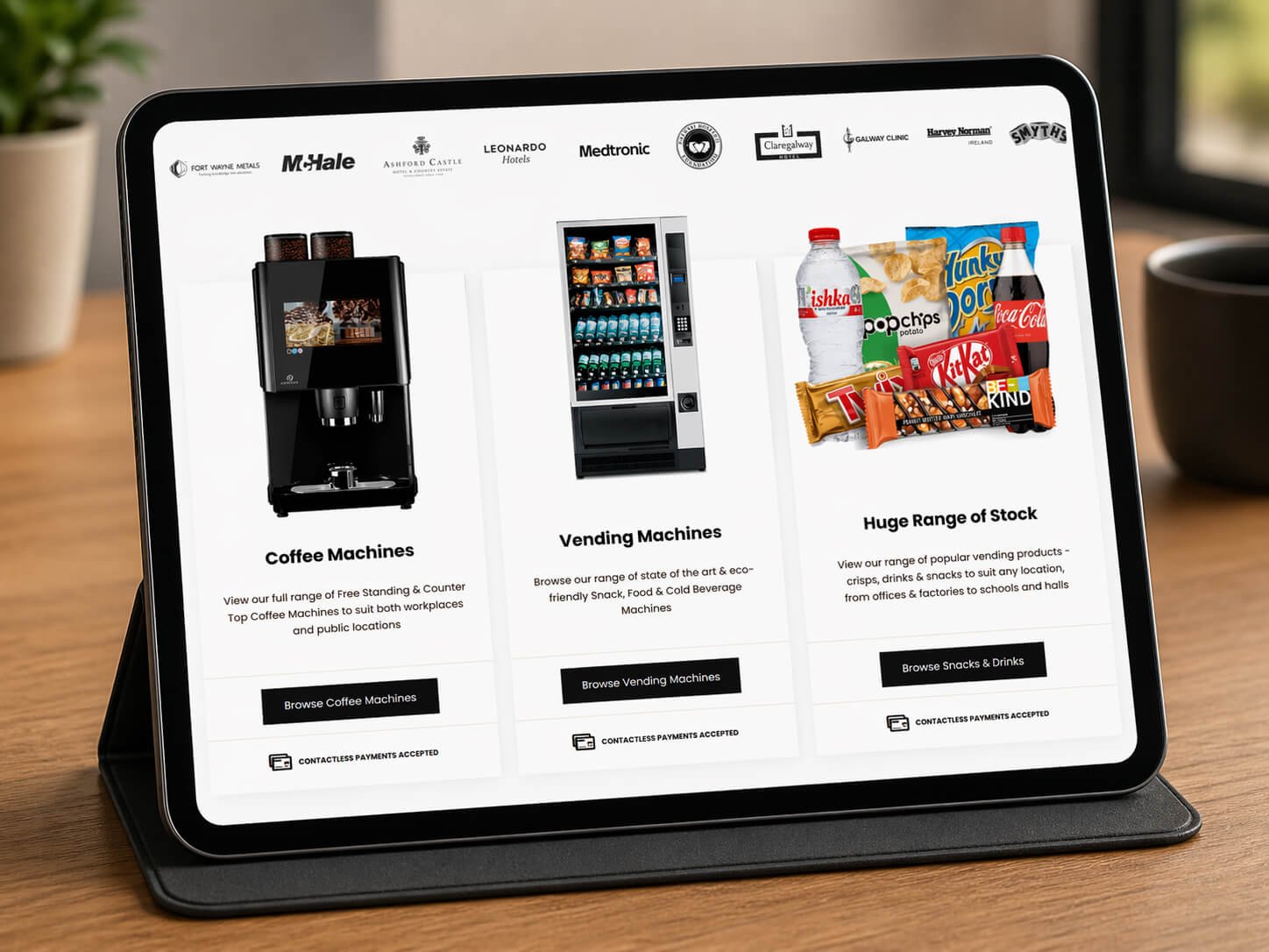 commercial website design seo project 1