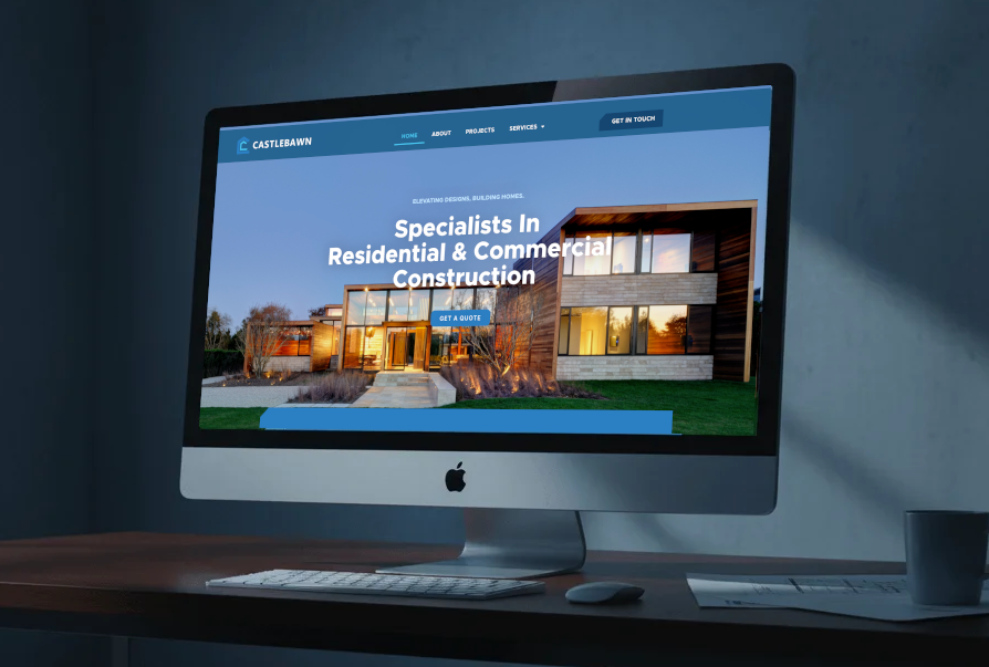 web designer ireland construction website specialists
