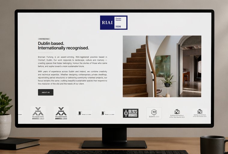 architects website design seo project 1