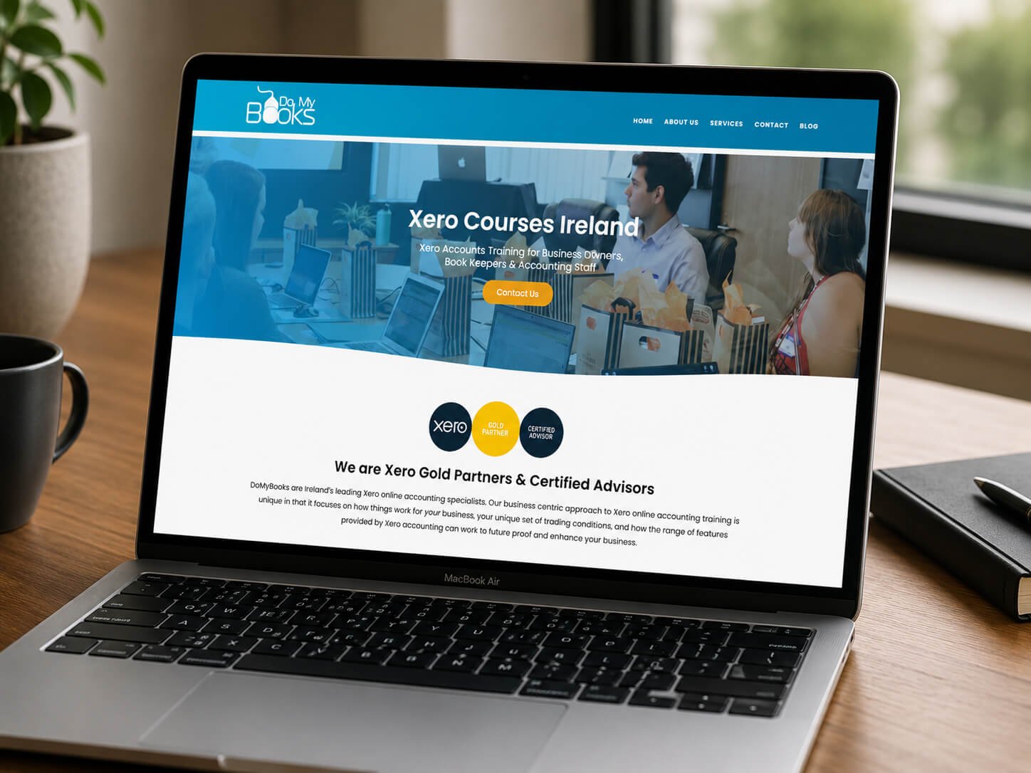 account website project finance 4